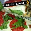 El cooksnap de Natalia Dominguez cuando hizo Pizza de avena SIN HARINAS !!!!!.
