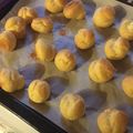 El cooksnap de Mariela Guirado cuando hizo Profiteroles.