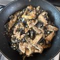El cooksnap de rosy aguilar cuando hizo Pechuga de pollo con huitlacoche a la Mario, s.
