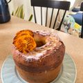 صورة من Lulu Alharbi، شاركها بعد تجربة وصفة كيكة البرتقال 😋🍊🤍🤍