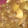 El cooksnap de Norma Ivancich cuando hizo Chutney de manzanas.