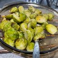 Shelly Zevio's cooksnap of when they made Garlic Roasted Brussel Sprouts.