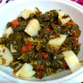 Kaur Jass's cooksnap of when they made Methi Aalu dry veg.