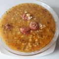 El cooksnap de Teresita Felíz cuando hizo Garbanzos con longaniza.