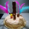 El cooksnap de Juan Mena cuando hizo Mona de Pascua de trufa y huevo de chocolate.