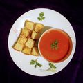 Sudipa Gope's cooksnap of when they made Tomato Soup.