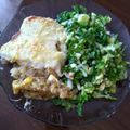 El cooksnap de Igsa Castillo cuando hizo Ensalada de lechuga con zapallito italiano.