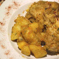 El cooksnap de Zaida TC @alquimiasfood cuando hizo Pollo con patatas en olla a presión.