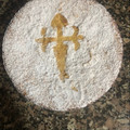 El cooksnap de Andrea Viaño cuando hizo Tarta de santiago.
