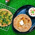 Hetal Shah का कुकस्नैप जब उन्होंने मेथी पनीर का पराठा (methi paneer ka paratha recipe in Hindi) बनाया था।