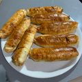 El cooksnap de Joel Valverde Tudela cuando hizo Flautas de salchichas al horno.