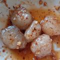 Cooksnap dari Agustin Astuti untuk resep Cilok Tapioka (Bumbu Siram)