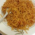 صورة من 💍اماراتية وافتخر💍، شاركها بعد تجربة وصفة مكرونه اسباغيتي باللحمه والصلصه الحمراء 😋
