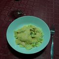 El cooksnap de Frank cuando hizo Ravioli de carne con salsa de verdura a la nata.