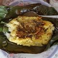 Cooksnap dari diahamiyanti untuk resep Nasi Bakar Suwir Tongkol Pete Kemangi