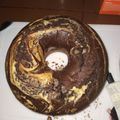 El cooksnap de Isabel Silva cuando hizo Budín marmolado.