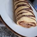 El cooksnap de Lorena cuando hizo Brazo gitano de Nutella.