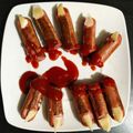 El cooksnap de Bea cuando hizo Dedos amputados de Salchicha 🌭🎃.