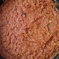 Anna Szabó Cooksnap-ja, amikor elkészítette a(z) Lencse bolognai (gm, vegán) receptet.