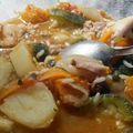 El cooksnap de Maria subelza cuando hizo Pollo salteado con verduras y arroz.