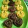 Cooksnap dari catur untuk resep Bolu Kukus Labu Kuning Coklat (1 Telur Tanpa Mixer)