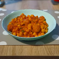 El cooksnap de Miguel APP cuando hizo Guiso de albóndigas de atún en lata con garbanzos.