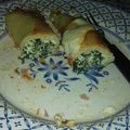 El cooksnap de Shaa Mii cuando hizo Canelones varios rellenos: ricotta acelga, ricotta jamón y queso.