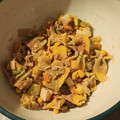 El cooksnap de Maria Jose Arias Diaz cuando hizo 170. Ensalada de lacitos con salsa César.
