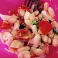 El cooksnap de marina cuando hizo Ensalada de alubias.