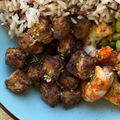 El cooksnap de Arianne cuando hizo Tofu crujiente en freidora de aire - Snack vegano.