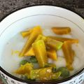 รูป Cooksnap ของ Jojo Nimit เมื่อเขาทำ บัวลอยไข่หวานมะพร้าวอ่อน