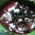 Cooksnap dari amelia cika untuk resep Bayam merah tumis tahu putih