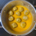 El cooksnap de Julio cuando hizo Albóndigas de carne en salsa de vino blanco con Thermomix.
