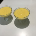 El cooksnap de Carme cuando hizo Mousse de mango.
