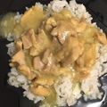 El cooksnap de astrid badia cuando hizo Pollo en salsa.