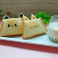 流星雨 的 兔兔造型口袋吐司 cooksnap
