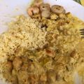 El cooksnap de Jara Loureiro cuando hizo Curry picante de garbanzos con leche de coco y salmón.