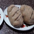 El cooksnap de liliana cuando hizo Pan Integral con semillas.