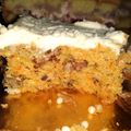 El cooksnap de Karina Larrosa cuando hizo Torta de zanahoria y nuez.