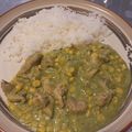 El cooksnap de kika cuando hizo Pollo Verde con Chile Poblano.