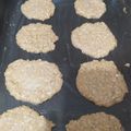 El cooksnap de Pamela Tabeira cuando hizo Galletitas de avena.