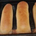 El cooksnap de Vanessa Acuña cuando hizo Pan de completo casero.