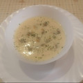 El cooksnap de Antonia García Fernández cuando hizo Crema tibia de Espárragos con Berberechos (Thermomix).