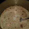 El cooksnap de jose aguilar cuando hizo Atole de arroz.