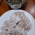 陳伽瑜 的 【懷念娘之味】蒜泥白肉(清冰箱) cooksnap