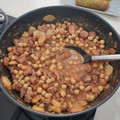 El cooksnap de Julian Jordan cuando hizo Garbanzos cocidos de bote y hortalizas.