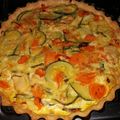 El cooksnap de Paola Jara cuando hizo Quiche de pollo con verduras.