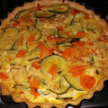 El cooksnap de Paola Jara cuando hizo Quiche de pollo con verduras.