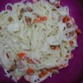 Cooksnap dari Yanni Liang untuk resep Easy Spaghetty Carbonara