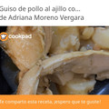 El cooksnap de Adriana Moreno Vergara cuando hizo Guiso de pollo al ajillo con patatas.